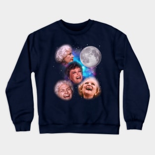 Golden Girls Howl at the Moon Crewneck Sweatshirt